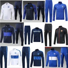 19 20 тренировочная куртка, пальто Челси, футбольные майки, PULISIC HUDSON-ODOI, HIGUAIN, wilan, KANTE, комплект курток, футбольная Джерси