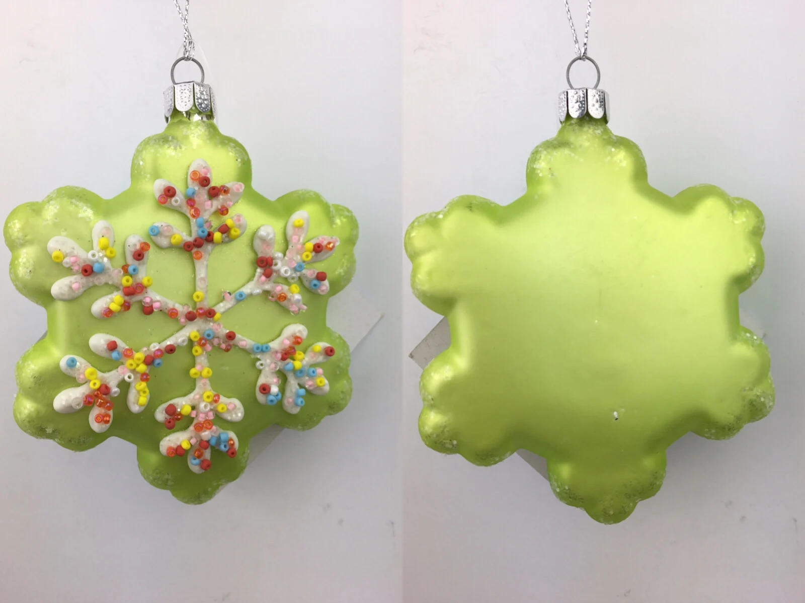 Foreign trade glass hummingbird deer crab ice cream Christmas tree glass animal pendant handmade styling holiday decorations