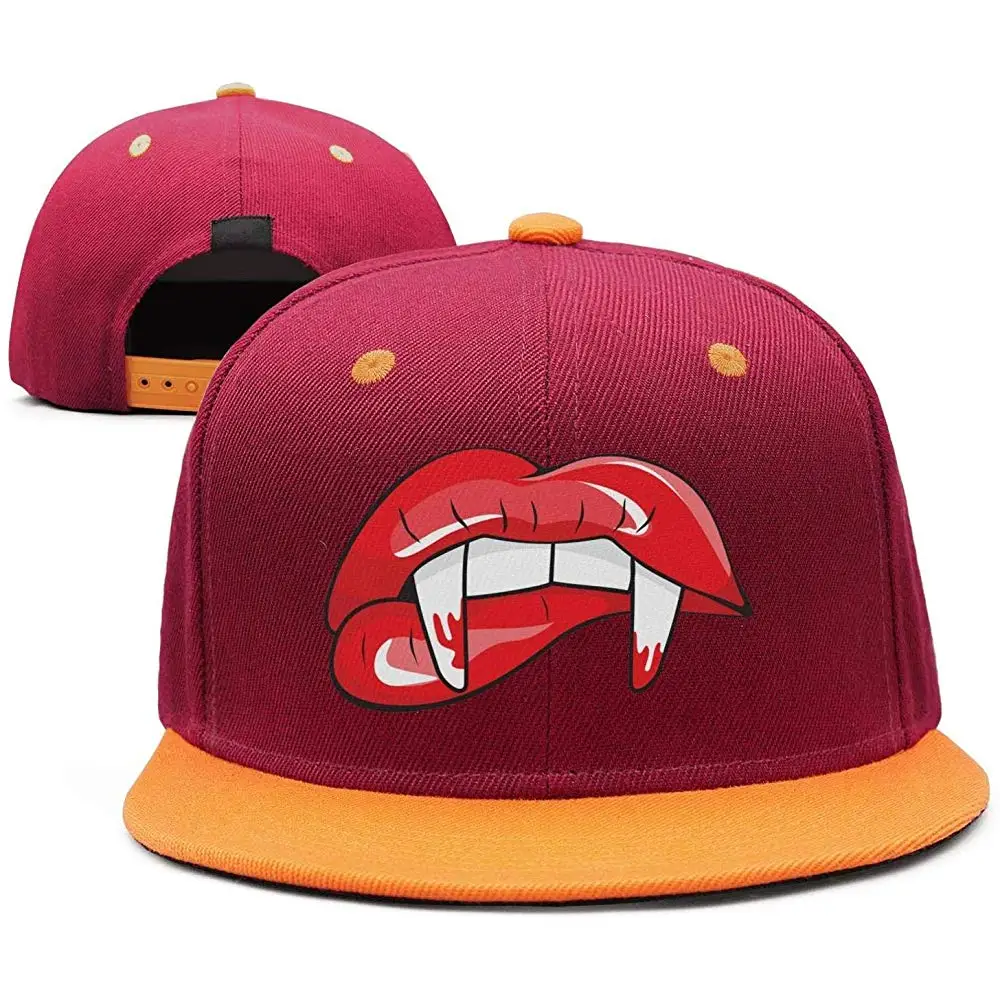 Пристани унисекс Повседневная Бейсболка Хэллоуин вечерние принадлежности зубы зомби губы Прохладный AdjustableSnapback шляпа