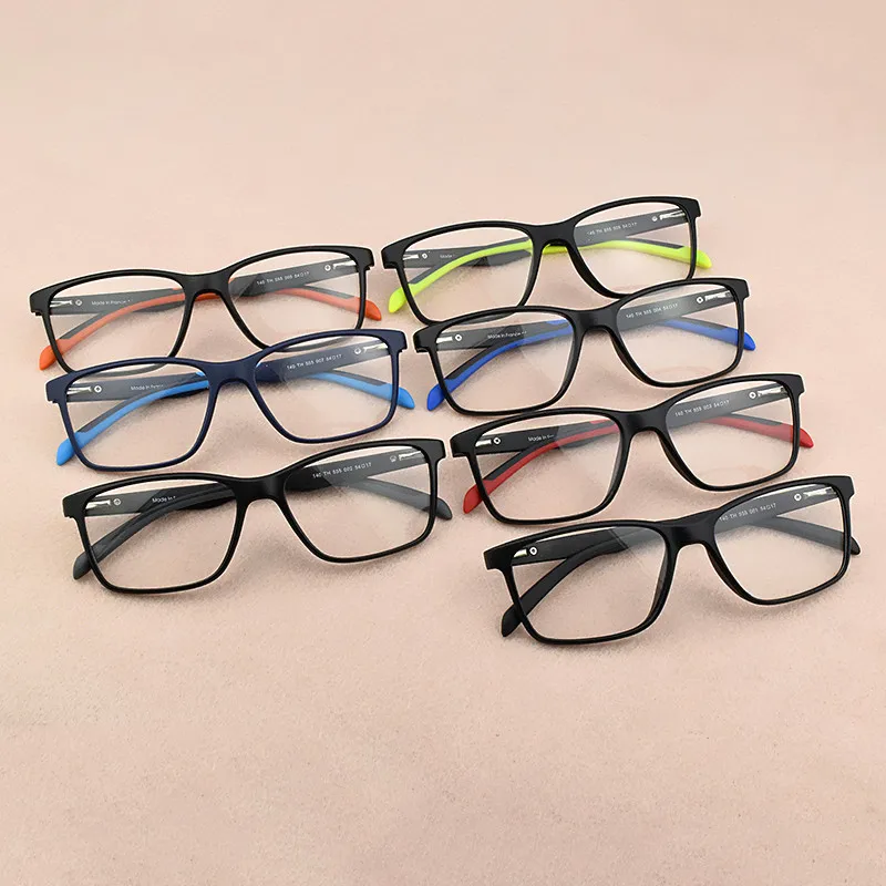 TAG бренд TR90 оправа для очков Мужская близорукость компьютерная оправа для очков женский ультра светильник квадратная оправа для очков для мужчин th555