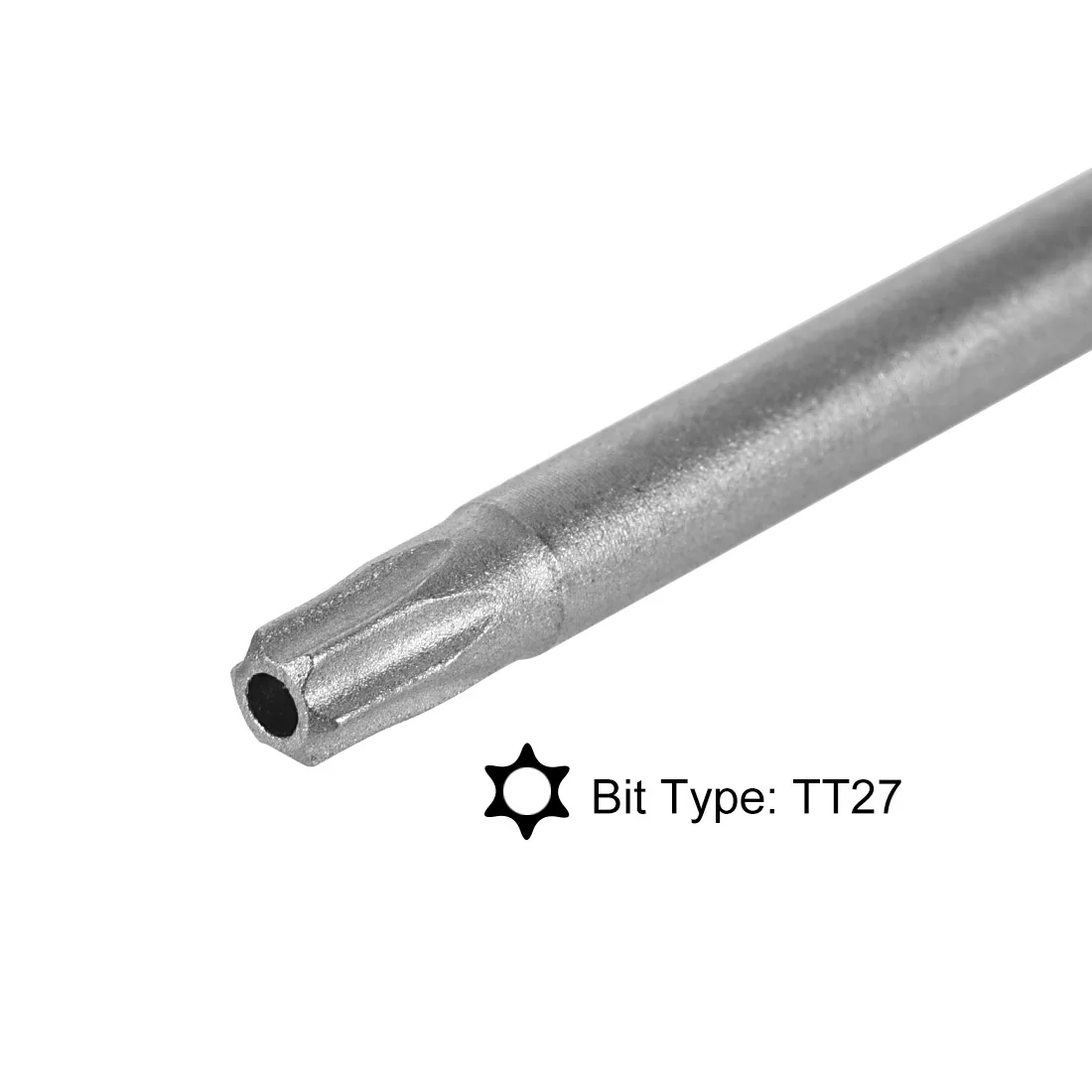 Uxcell 5 шт. отвертка Torx биты 1/4 дюймов шестигранный хвостовик 150 мм Длина TT27