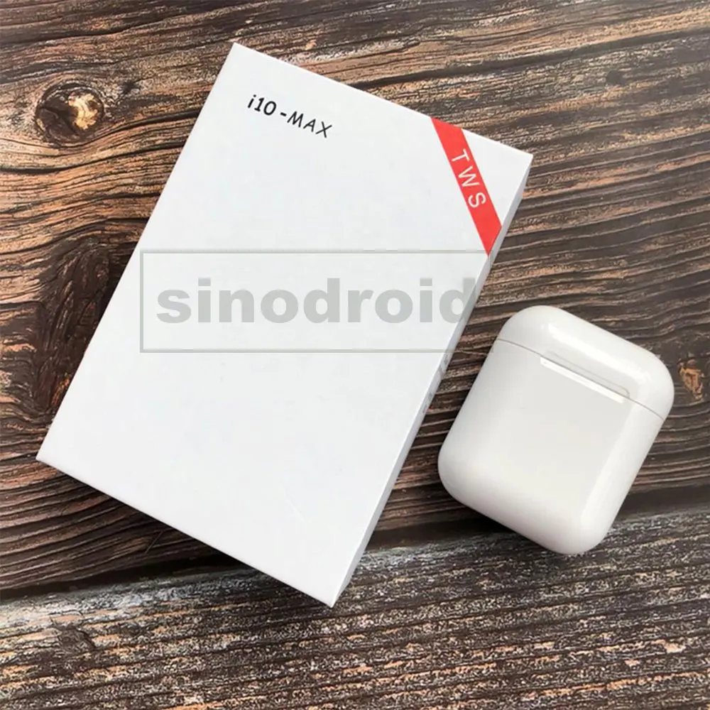 I10 Max Bluetooth 5,0 TWS наушники с микрофоном, зарядная коробка, беспроводные мини-вкладыши, умные стерео наушники для iPhone, Xiaomi
