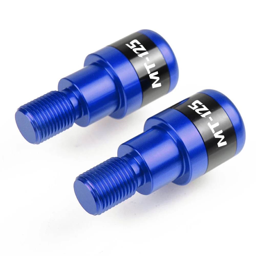 BU-MT125 CNC алюминиевая рукоятка мотоцикла для YAMAHA MT125 MT-125- MT 125 CNC рукоятка концы плюс рукоятка рукоятки концы - Цвет: BU-MT125
