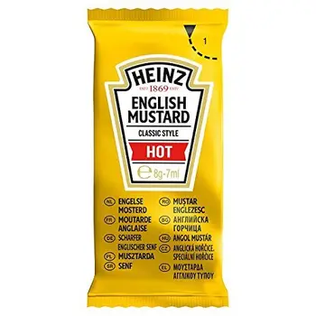 

Heinz moutarde anglaise sachets individuels - 50 x 5GM