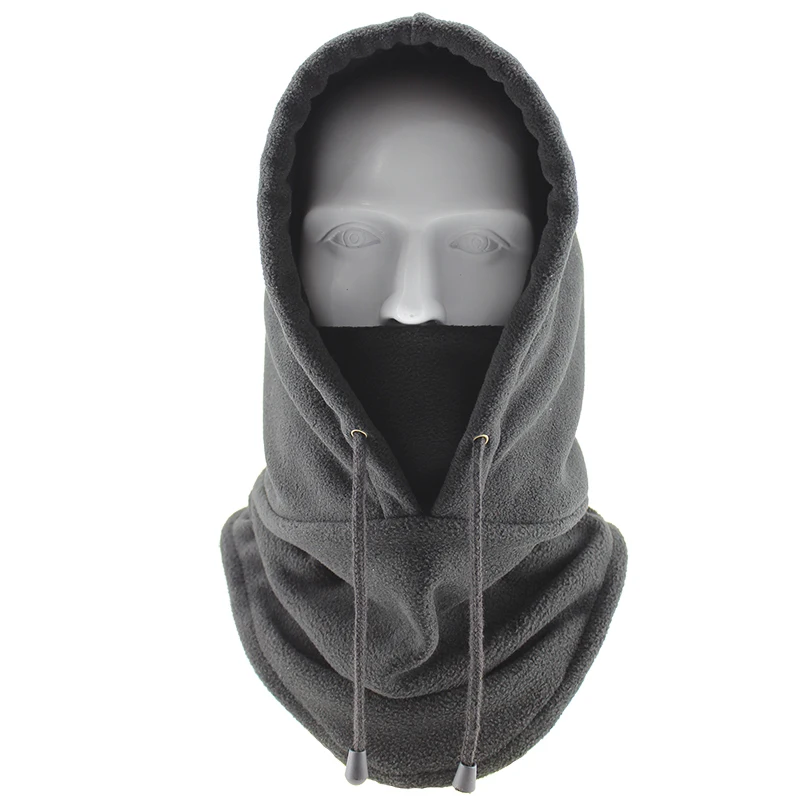 Free Shipping Motorcycle Face Mask Winter Balaclava Face Shield Thermal Fleece Windproof Warm Cycling Skiing Headwear Scarf Mask - Цвет: RDMZ02H