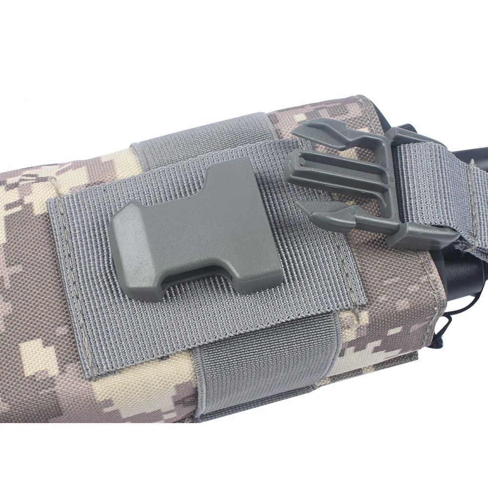 Tactical Vest System Wireless Walkie-talkie Bag Molle Pocket Interphone Attachment Sports Pouch Headsets Accessories