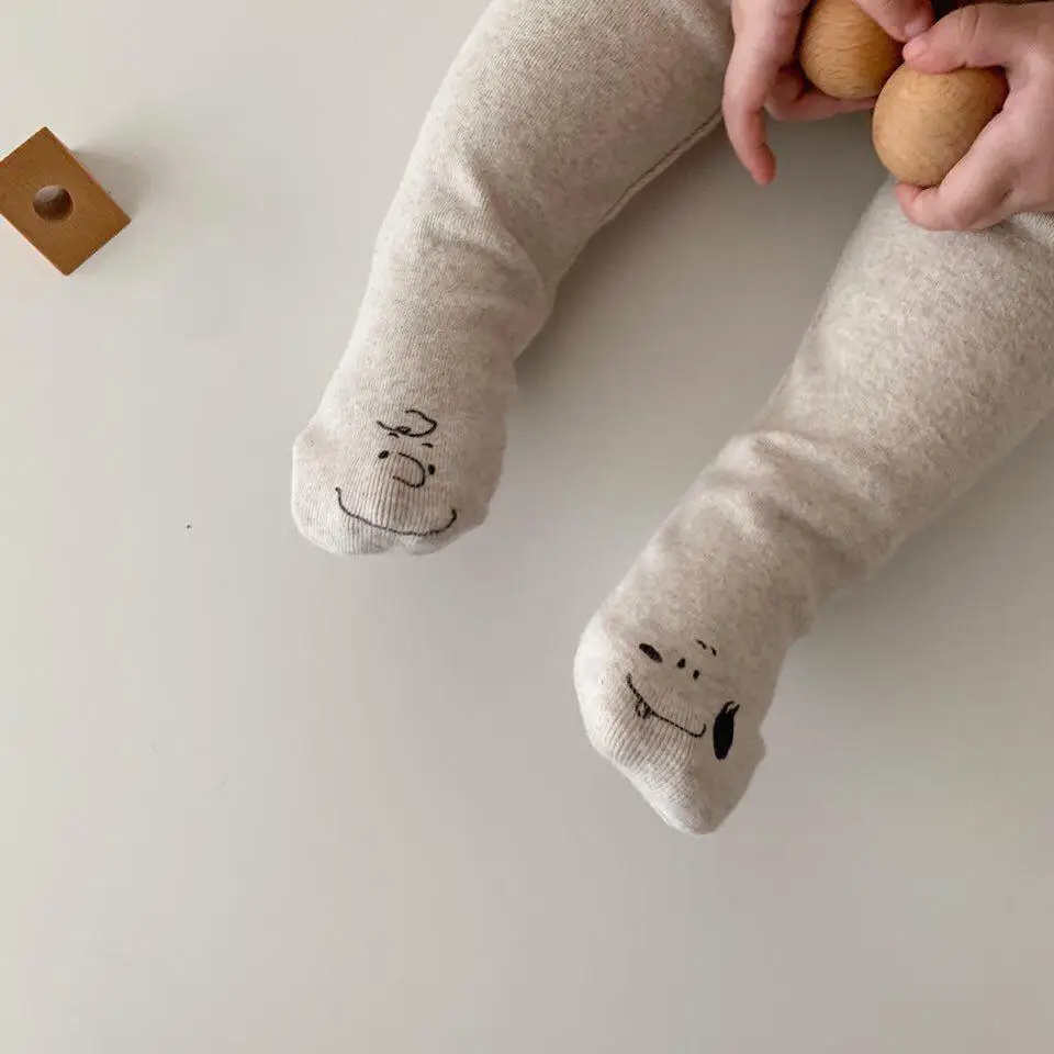 Children Girl Tights Pantyhose Thicken Kid Baby Children Girls Tights Pantyhose Cotton Girls Tights Pantyhose - Цвет: gray