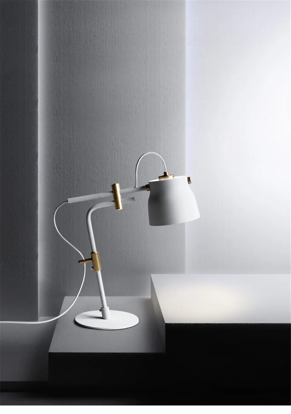 Industrial Iron LED Lights Table Lamp Home Decor Table Light For The Bedroom Bedside Office Studyroom Living Room Cafe Desk Lamp