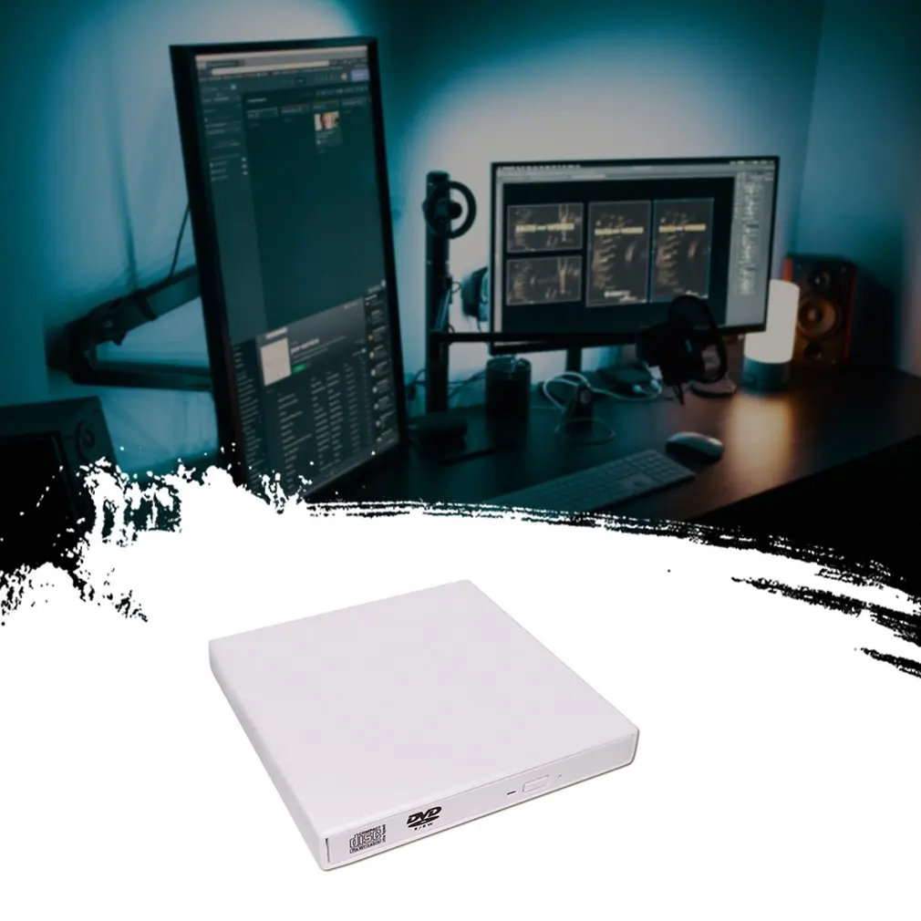 Прочный Настольный Внешний Dvd привод Cd горелки Usb оптический привод ноутбука оптический привод Внешний оптический привод