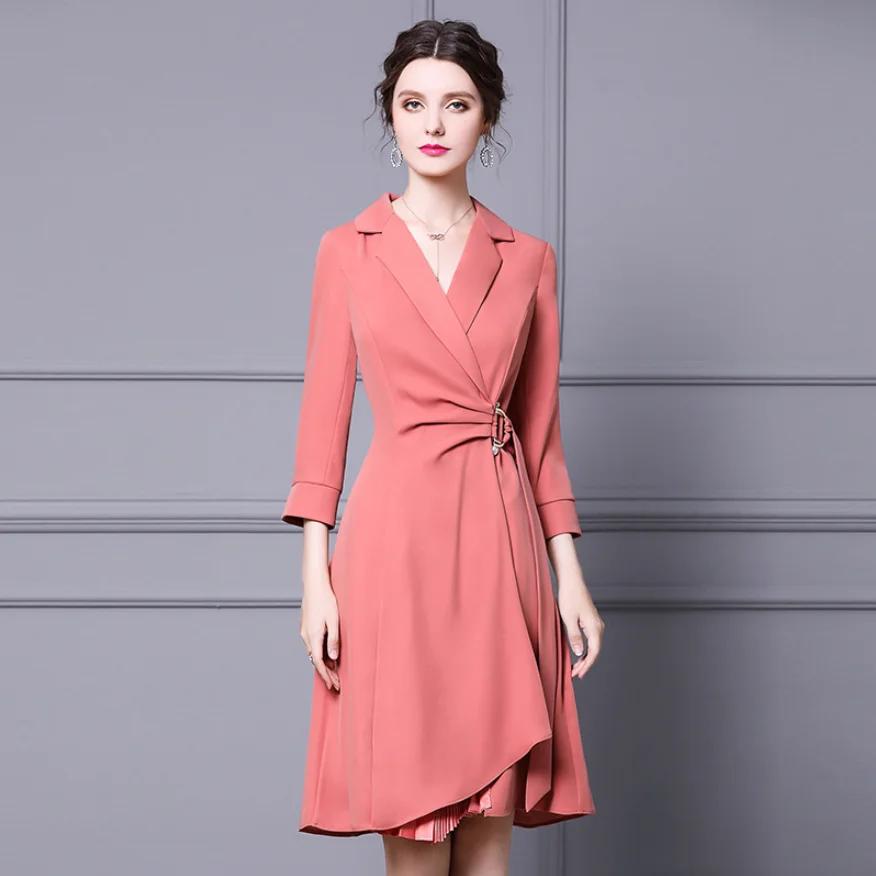 Черный Леди с треугольным вырезом на шее v-образный вырез детское платье