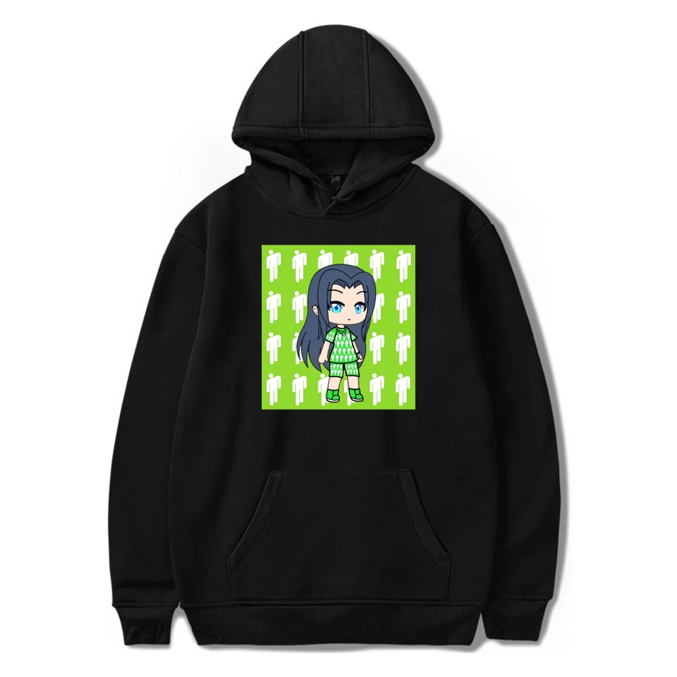 Повседневная модная уличная одежда, худи с логотипом Billie Eilish, зимние женские/мужские толстовки с длинным рукавом больших размеров, толстовки в стиле хип-хоп