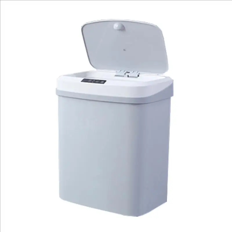 Мусорная корзина Автоматическая корзина для мусора Индукционная мусорная корзина инфракрасный датчик умный датчик ABS пластик черный Бытовая Кухня Спальня корзина