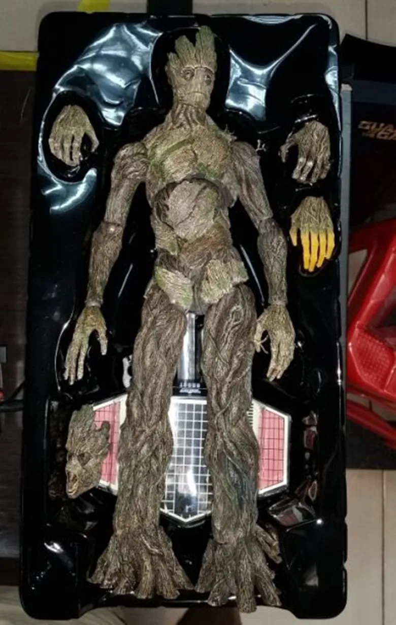 Feihong Аниме Galaxy Guard Groot Tree jing ge корень Супер огромный Shuren Гараж Комплект