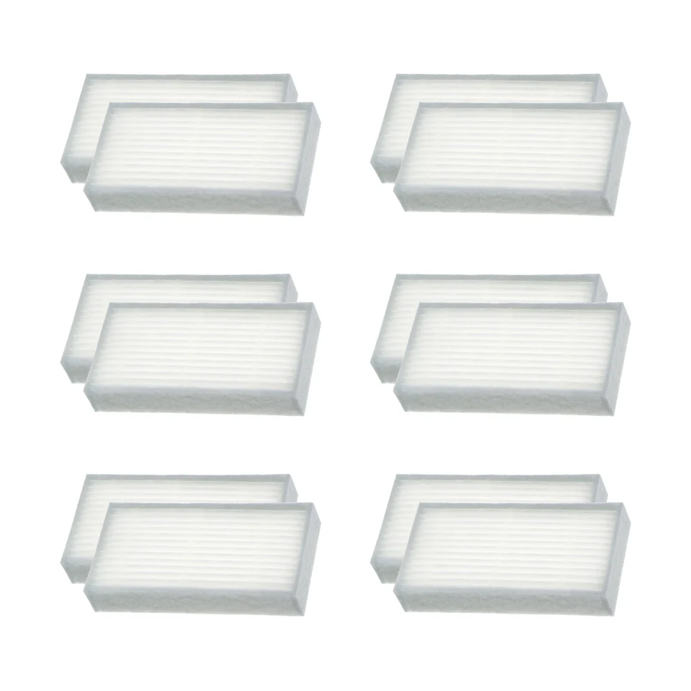 

12pcs HEPA Filter for iLife V5 V3+ V5PRO for ECOVACS CR130 cr120 CEN540 CEN250 ML009 CHUWI V3 Vacuum Cleaner accessories Parts