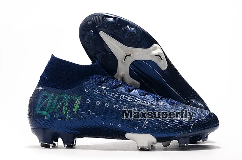 Mens Superfly VII 7 360 Elite SE FG CR7 Ronaldo Neymar NJR MDS 001 Dream Speed Boys Soccer Shoes Football Boots Cleats US6.5-11 - Цвет: 18