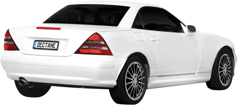 Sulinso-2pcs светодиодный задний светильник для Mercedes Benz SLK R170 98-04-R171 AMG стиль-красный прозрачный