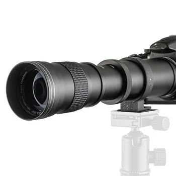 

420-800mm Multi Coating Wildlife Durable Super Telephoto Manual Zoom HD Sports Optical Glass Long Outdoor Alloy Camera Lens
