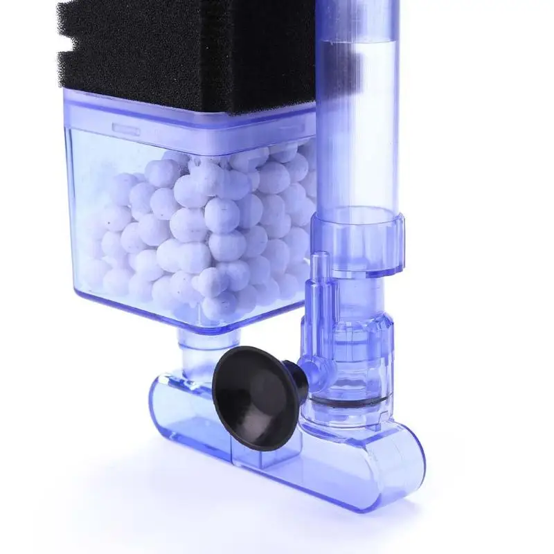 Aquarium Fish Tank Internal Pump Filter Practical Bacteria Culture Fish Excrement Aspirator Aquarium Cleaning Essential Supplies