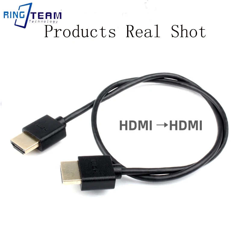 2.5m HyperThin HDMI auf HDMI Kabel 