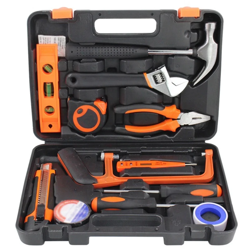 

Best Socket Wrench Tool Set Repair Hybrid Tool Combination Hand Tool Kit and Plastic Tool Box Storage Box