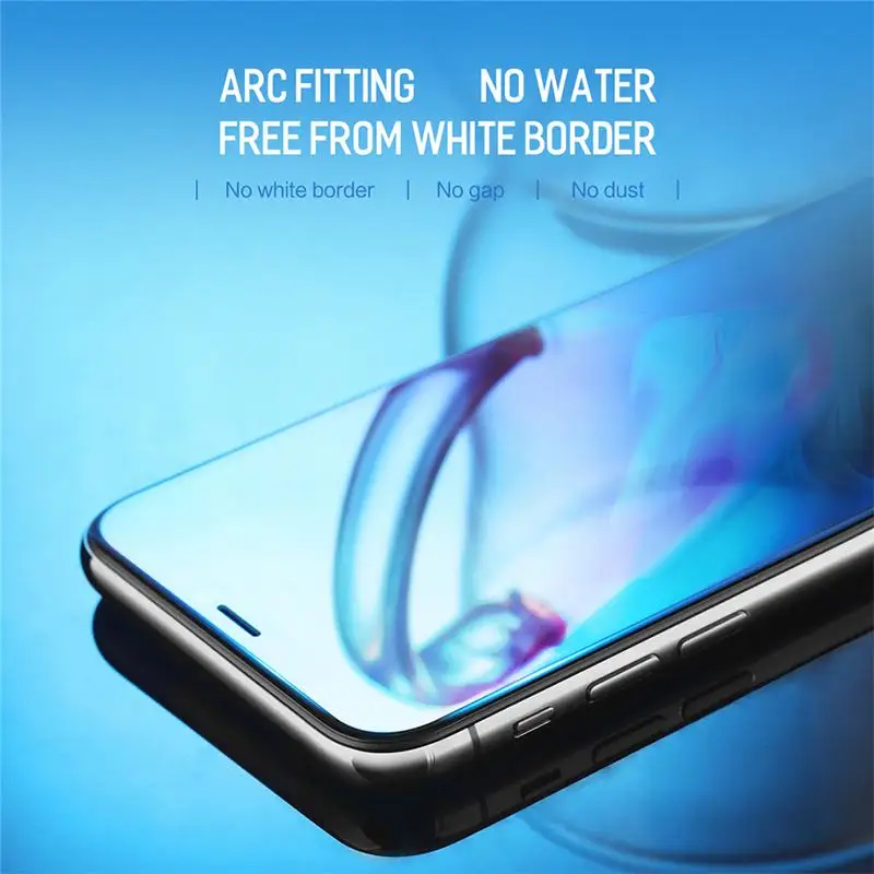 Полное покрытие для iPhone 11 Pro Max XS XR X Мягкая Гидрогелевая защита экрана пленка 6 6S 7 8