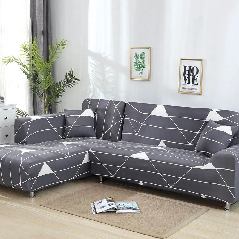 1 шт./2 шт. чехол для дивана с геометрическим рисунком для l-образного секционного дивана, чехол для дивана, полотенце cojines decorativos para Sofa