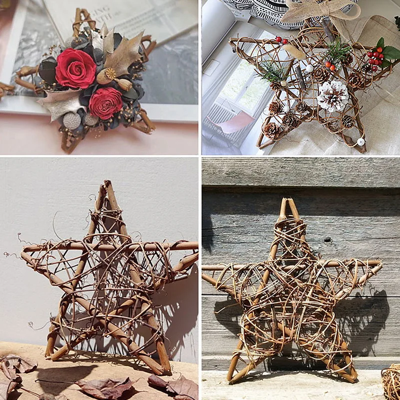1 шт. звезда Setaktakrau DIY ротанговый шар декоративные шары вечерние украшения поставки детские подарки Рождественский Декор