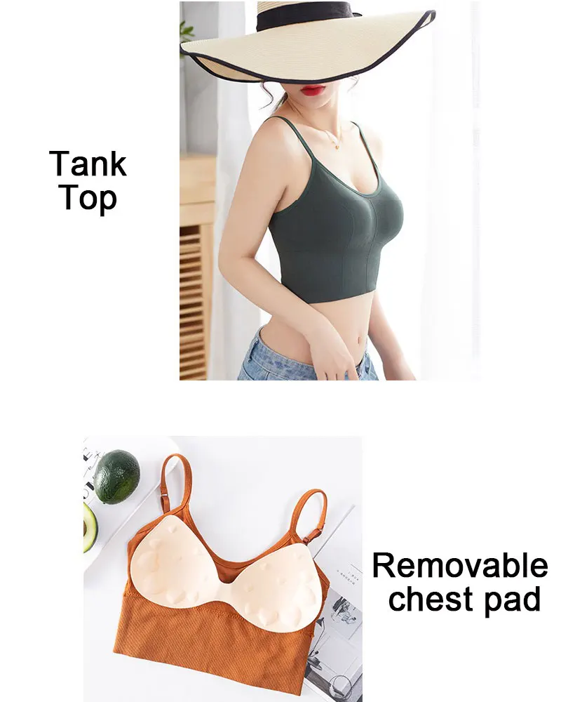 low back tank bra
