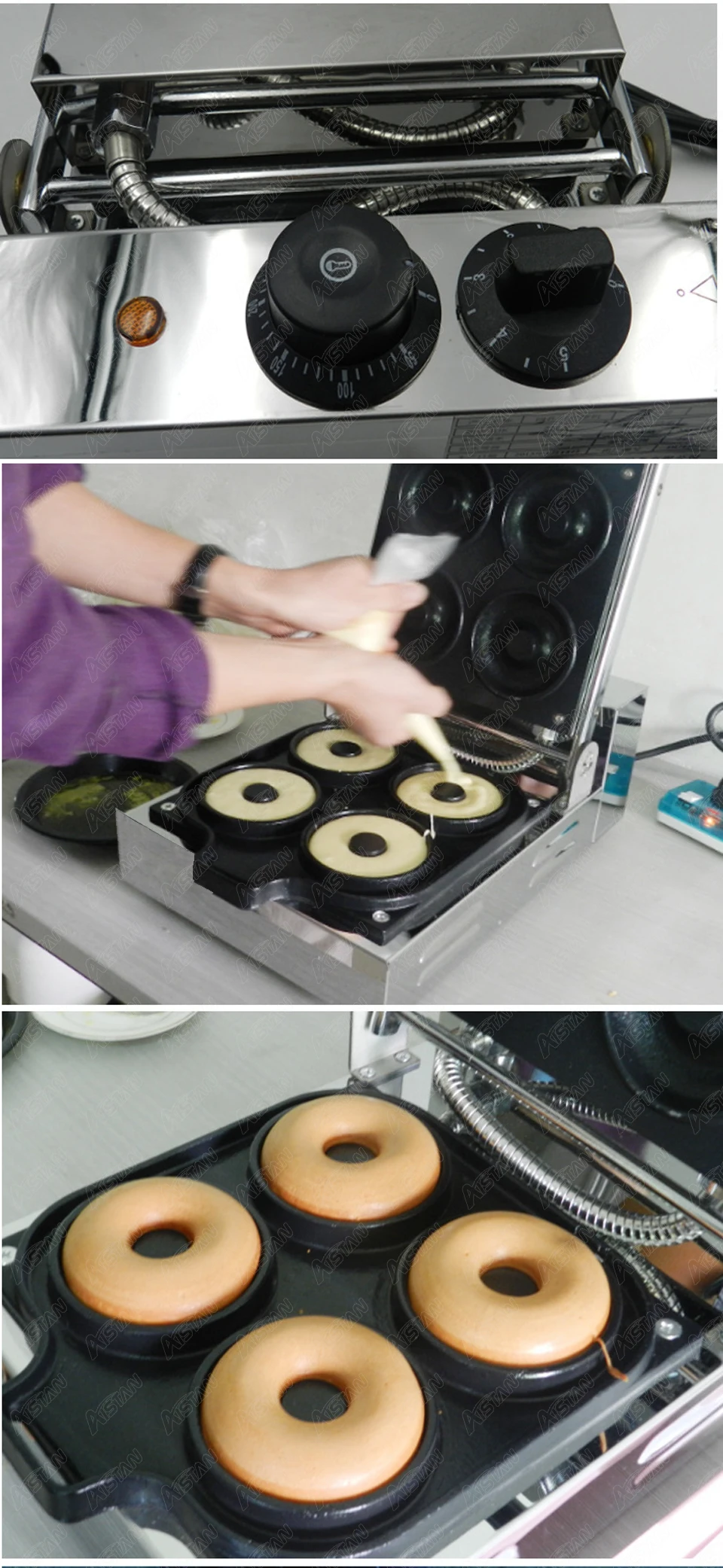Электрическая настольная машина для приготовления пончиков EG6A|donut making machine|donut