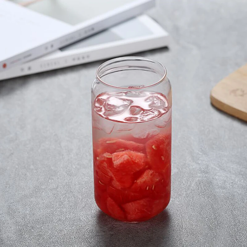 Glass Mug with Bamboo Lid - Borosilicate Glass