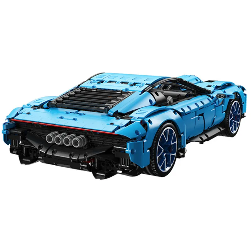 Новый технический MOC 5530 Гибридный супер гоночный приспособление для автомобиля