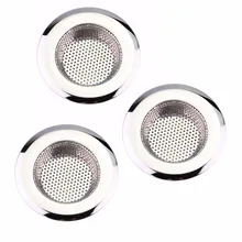 3-Pack Слив для кухонной раковины фильтр для слива из нержавеющей стали фильтр не деформирующий прочный практичный эффективный противозасоряющий раковина