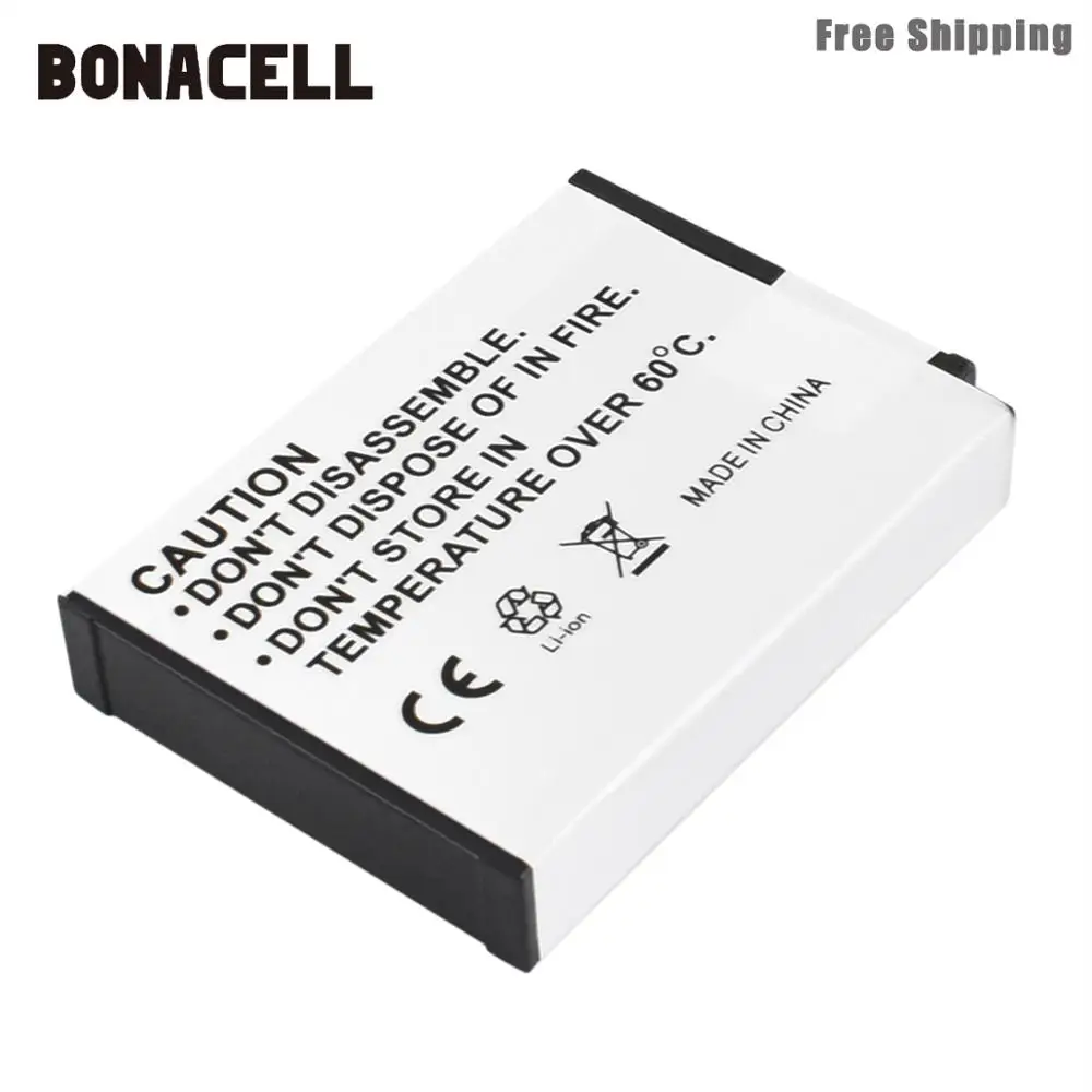 Bonacell 1800 мА/ч, EN-EL12 RU EL12 Батарея для Nikon CoolPix S610 S610c S620 S630 S710 P300 P310 P330 S6200 S6300 S9400 S9500 L50