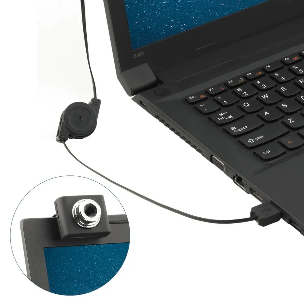 1 шт. мини USB 5 м Выдвижная веб-камера Веб-камера ноутбук Новинка