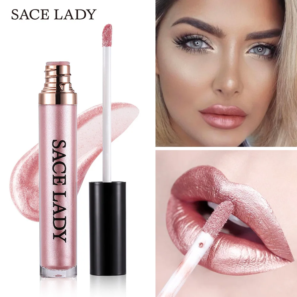 

SACE LADY metallic lip gloss lip gloss liquid lipstick 6ml sold out does not make up ~