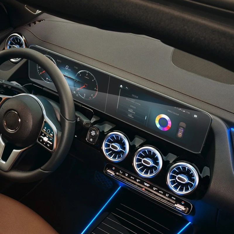 Автомобильный Стайлинг gps Навигация экран пленка для Mercedes-Benz GLA-Class H247-настоящее время gps экран пленка авто внутренний аксессуар
