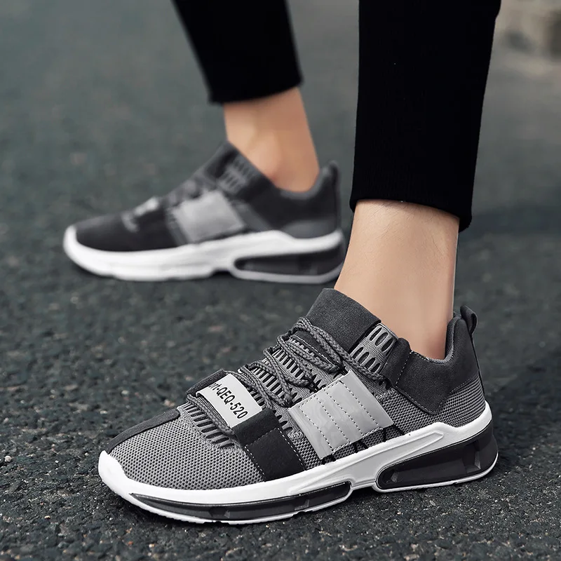 

2018 Autumn And Winter New Style Students Versatile White Sports Casual Dad Shoes Breathable Mesh Shoes MEN'S SHOES