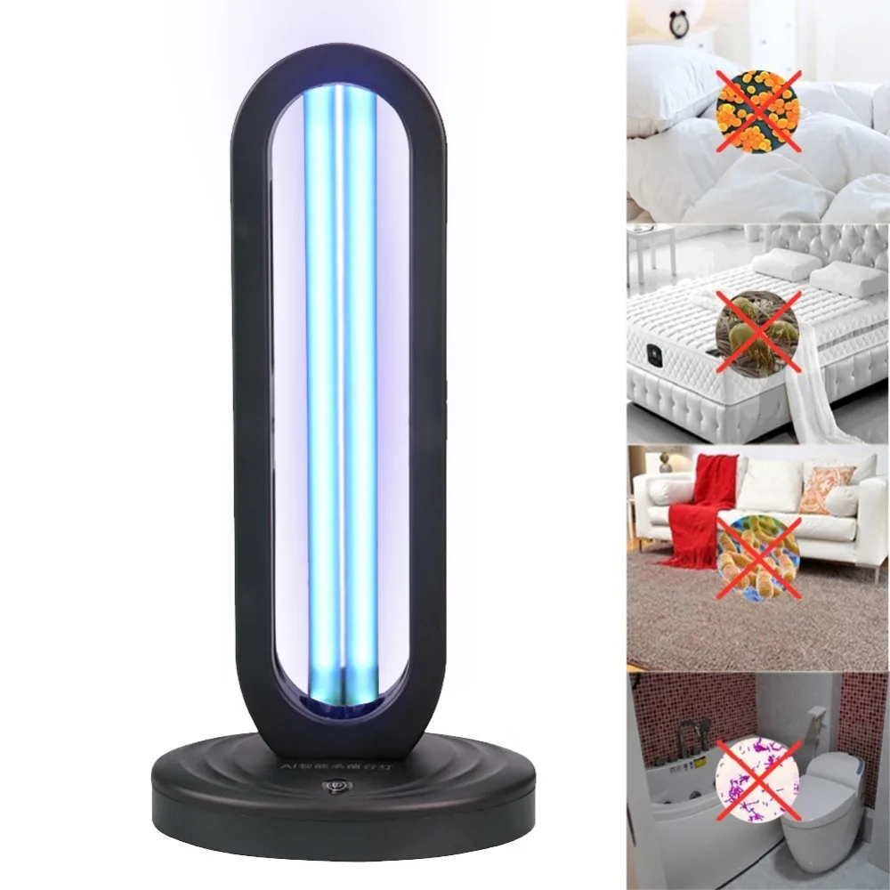 50W High Ozone UV Disinfection lamp 110V 220V Household Ultraviolet Lamps UVC Germicidal Light Sterilizing ousehold Disinfection