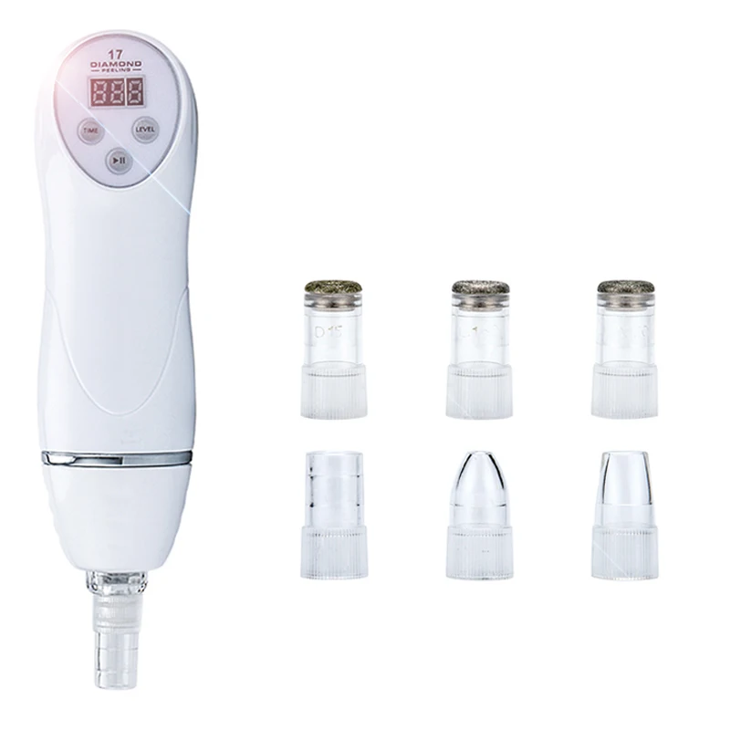 Skin Microdermabrasion Machine Home Use Vacuum Massage Peeling Acne Treatment Blackhead Remover Removal Nursing | Красота и здоровье
