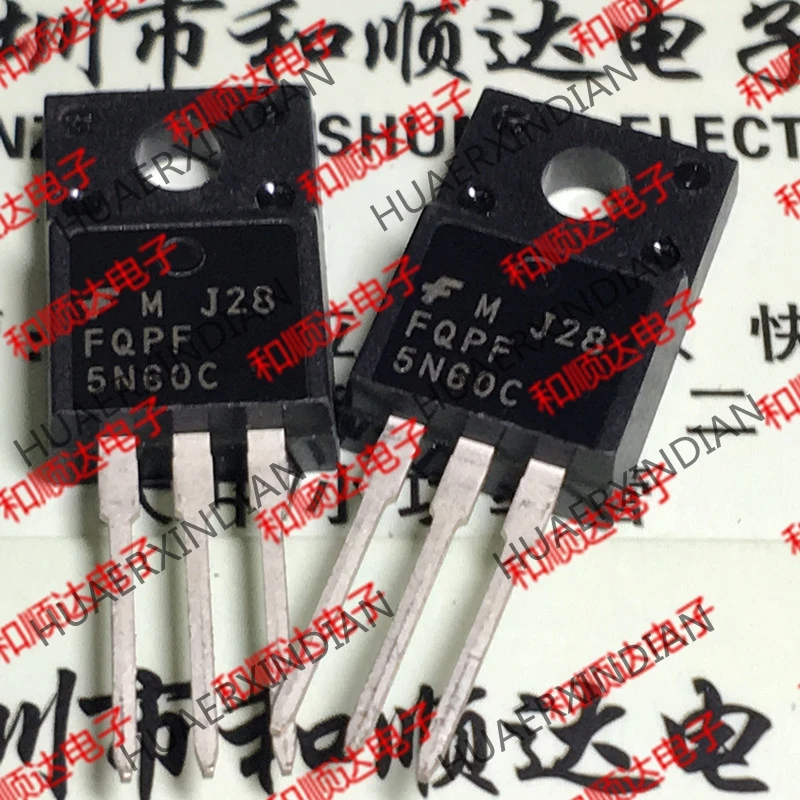 5 шт., новые оригинальные кнопки FQPF5N60C TO-220F 4.5A 600V