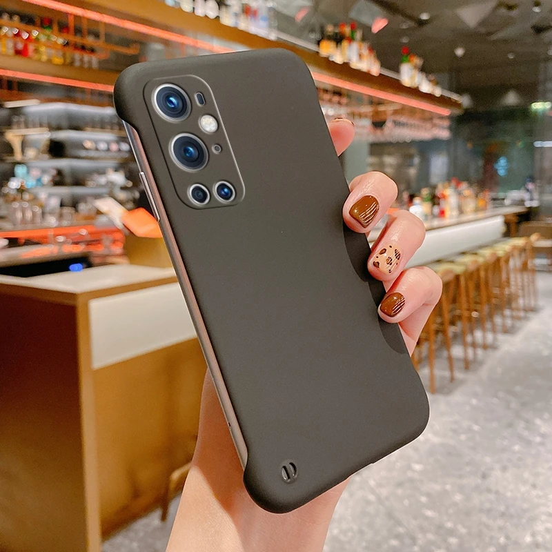 Borderless Protective Case For Oneplus 9 Pro For One Plus 10 8T 8 7 7T Pro 1+9R 10 Candy Color Matte Frameless Shockproo_voghion.com