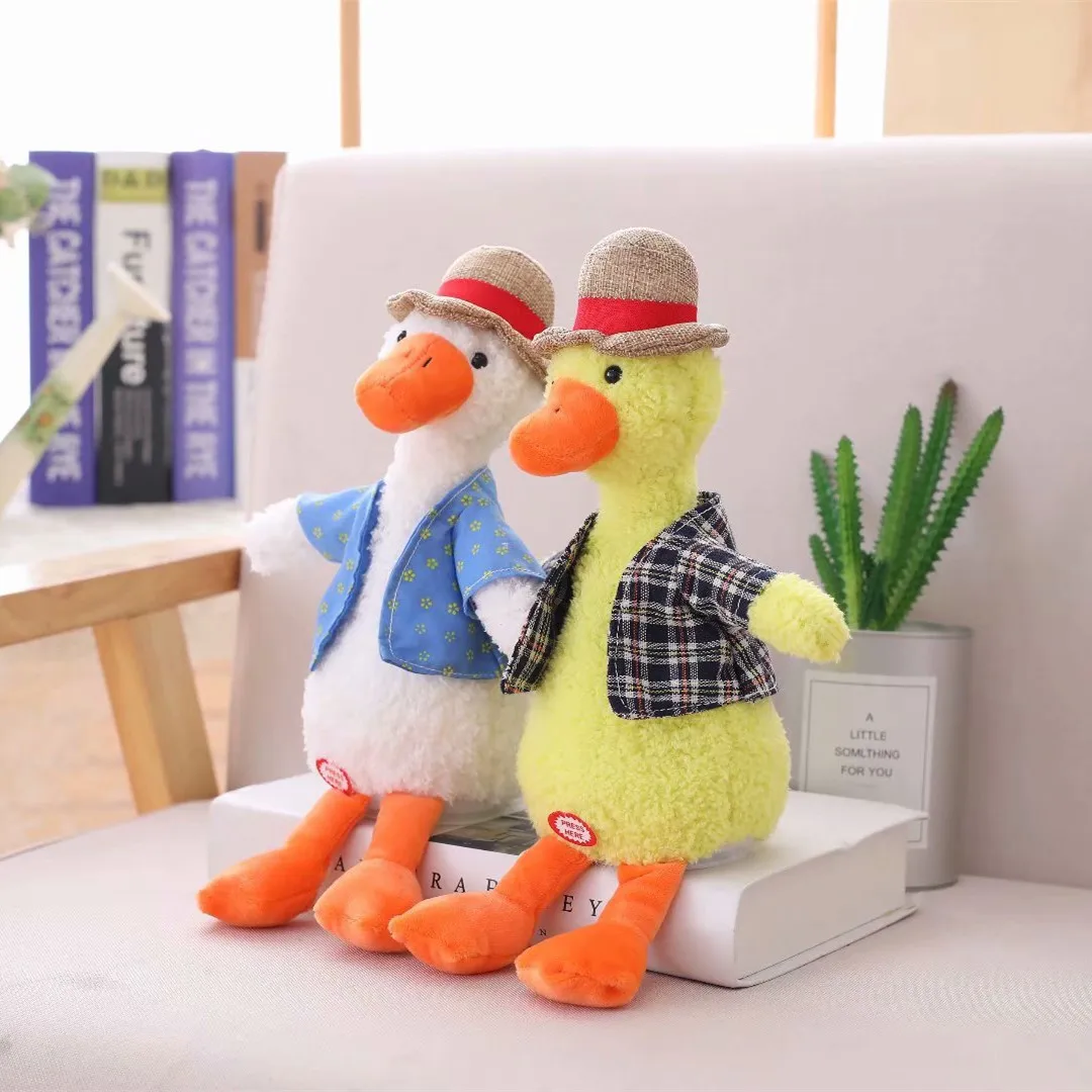 Муравей электрическая игрушка плюшевая утка USB зарядка подарок кабель для передачи данных подарок на день рождения забавная научная игрушка сюрприз