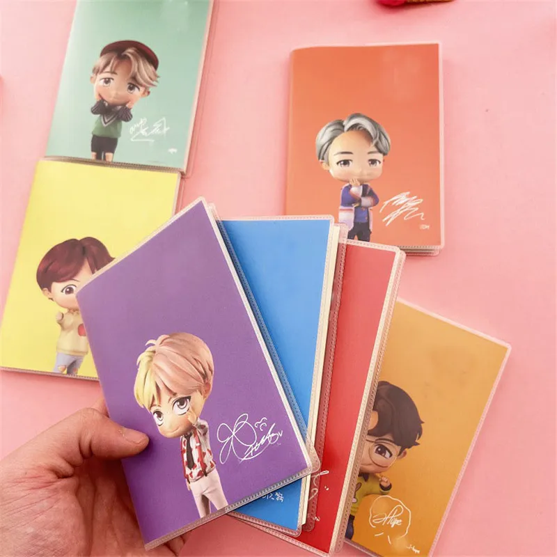 KPOP Bangtan мальчики аниме Волшебный Магазин записная книжка подписная печать книга карта душа Persona JUNG KOOK JIMIN JIN SUGA ручная книга
