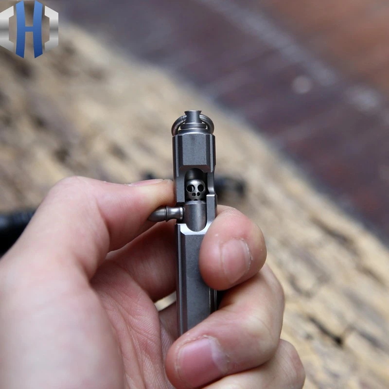 EDC тактическая ручка болт из титанового сплава Ручка Механическая Ручка Самообороны Ручка мотыга продвижение