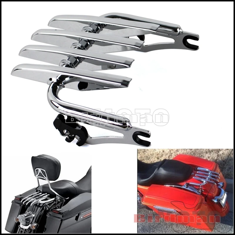 

Съемный Двухместный багажный стеллаж для Harley Touring Road King Street Glide Classic FLHR FLHX FLHT FLTR 09-22