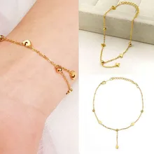 Брендовые браслеты-цепочки из нержавеющей стали, мини-медведь, бабочка, стрекоза, дельфин, пальмовое сердце, подвеска для девушек, браслеты для женщин, браслеты