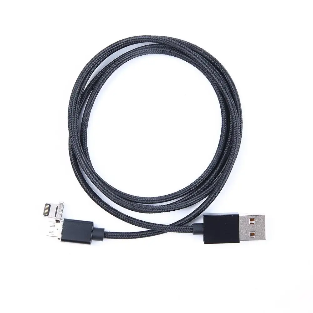 2 в 1 Micro USB и type-C Магнитный кабель для зарядки провод кабель-переходник для зарядки быстрое зарядное устройство для Android устройства Molibe Телефон