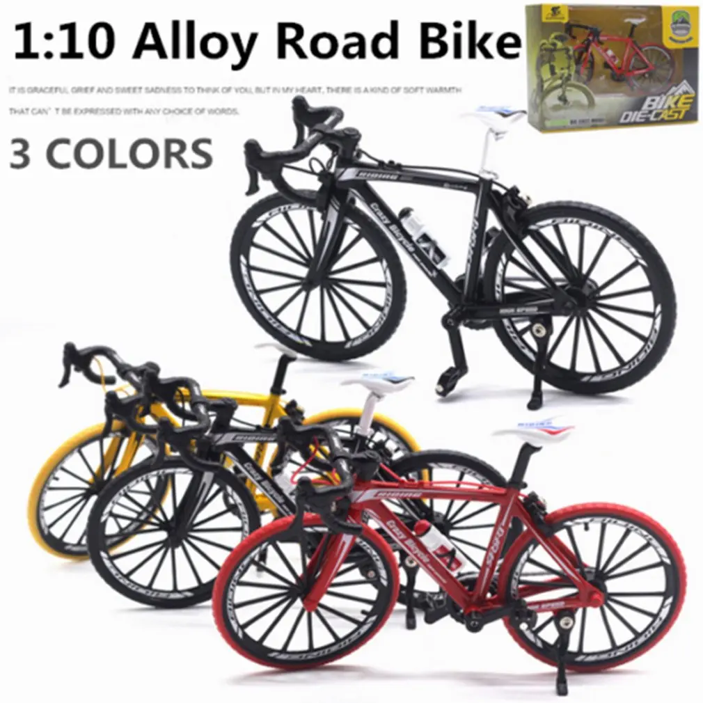 

1:10 Alloy Diecast Metal Bicycle Road Bike Model Cycling Toys For Kids Gifts Toy Vehicles for children