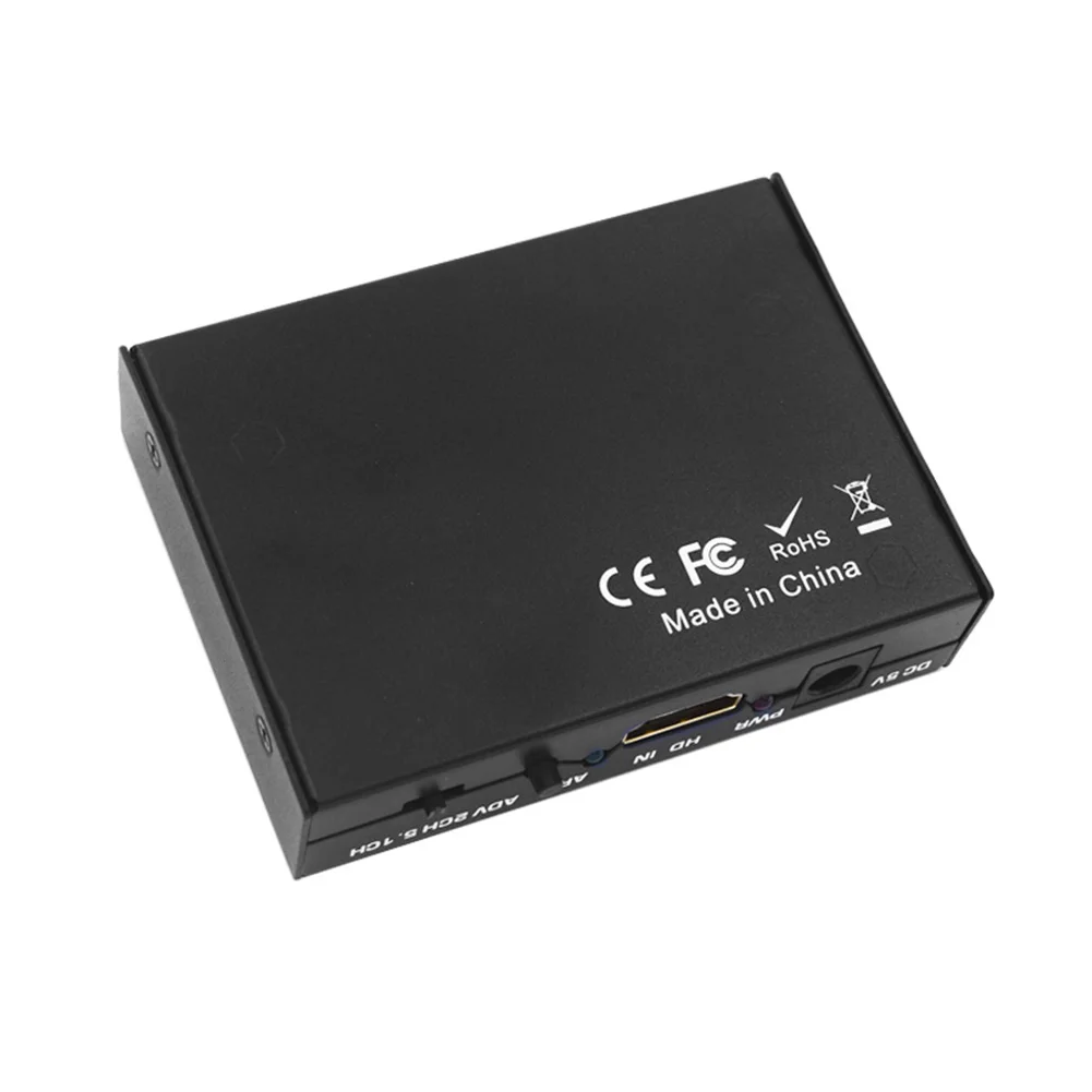 HDMI 1080P Аудио экстрактор стерео экстрактор SPDIF L/R HDMI к HDMI 4K* 2K 2,0 HD 18 Гбит/с Поддержка 4k60hz аудио экстрактор для ТВ
