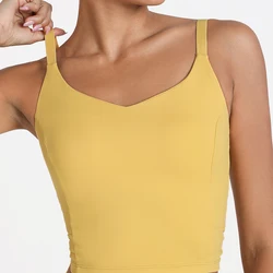2022 novo 1 pc clássico ajustável feminino colete tanque superior yoga treinamento ginásio sutiã esportivo correndo senhoras aptidão colheita topos de desporto